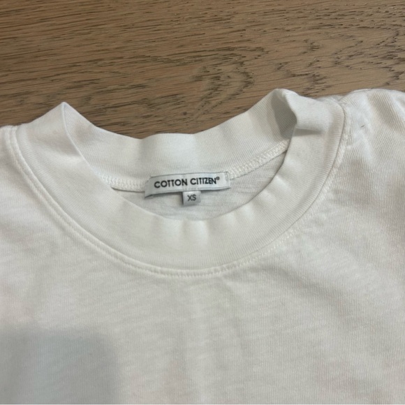 Cotton Citizen Cotton Sleeveless Cropped Tank Top - Picture 2 of 7